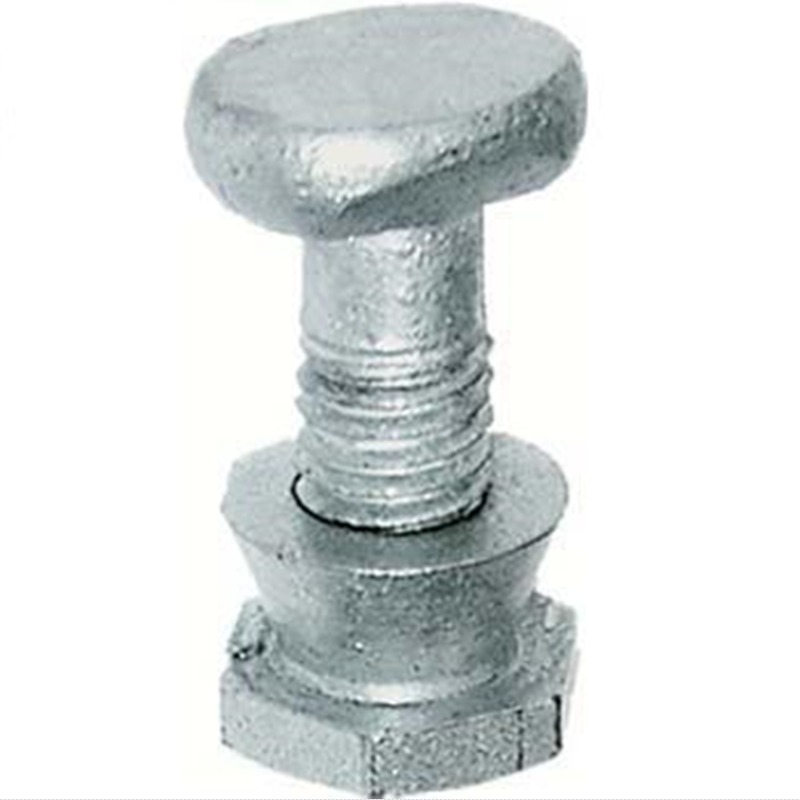 Curve Bolt With Anti Theft Nut